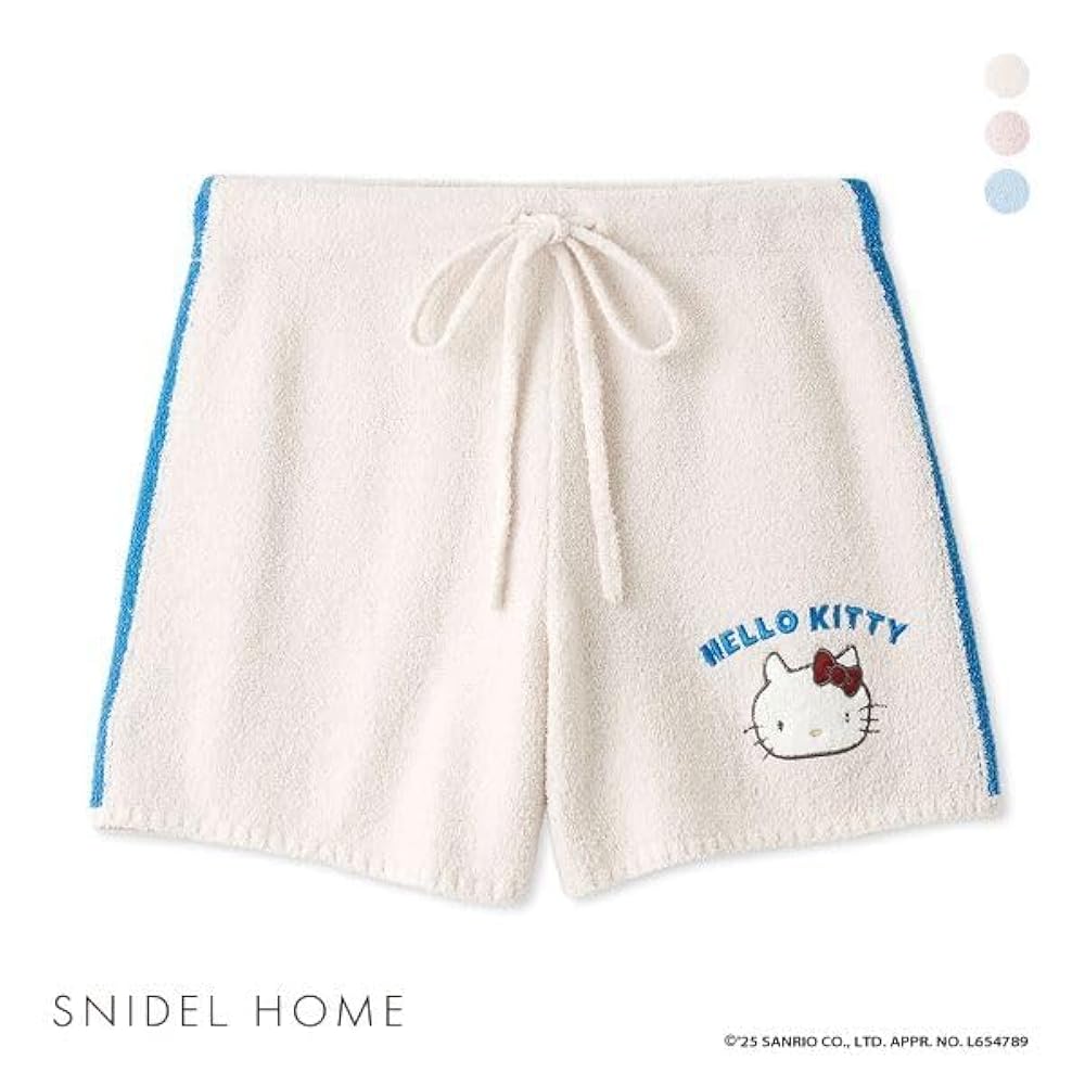 【未使用】SNIDEL ハローキティ ニットカーディガン　ショートパンツ スナイデルホーム ハローキティ ニットショートパンツ パジャマ